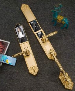 Khóa điện tử Hyundai HY SLC8818 Gold