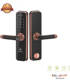 Khóa vân tay Kassler KL 668 APP RED BRONZE - 7 Khóa vân tay Kassler KL 668 APP RED BRONZE