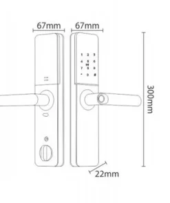 Khóa điện tử Kassler KL 79 H