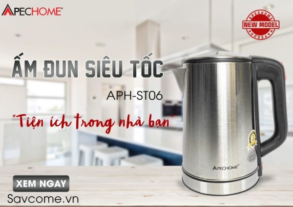 Ấm đun siêu tốc Apechome APH ST06