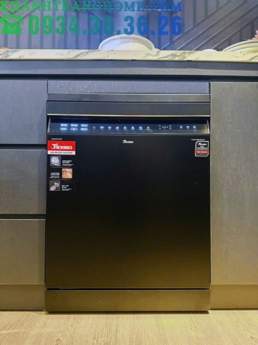 Máy Rửa Chén Texgio Dishwasher TGFPCM795B Smart 14 Bộ WIFI Sấy Khí Nóng Diệt Khuẩn UV - 5
