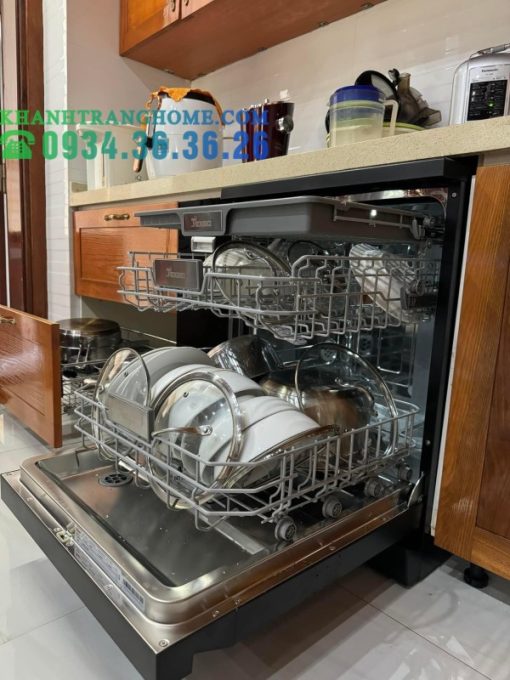 Máy Rửa Chén Texgio Dishwasher TGFPCM795B Smart 14 Bộ WIFI Sấy Khí Nóng Diệt Khuẩn UV - 27