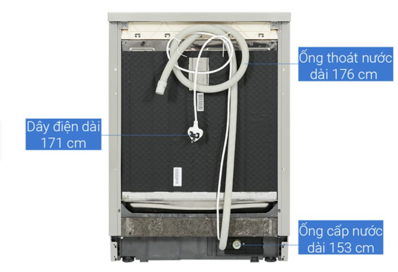 MÁY RỬA CHÉN ĐỘC LẬP HAFELE HDW F60C 533.23.200 - Miễn phí vận chuyển tại TP.HCM