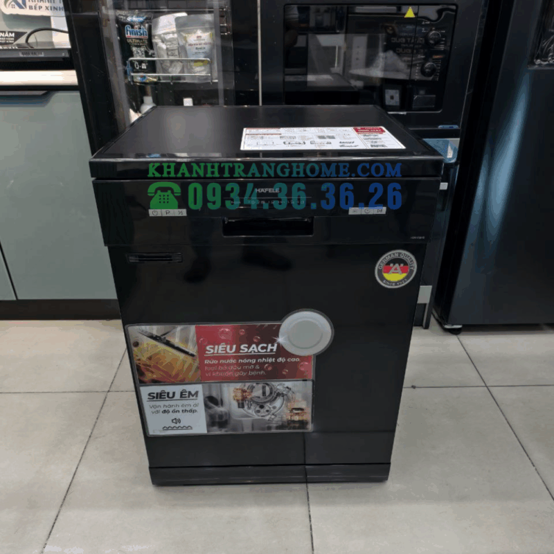 MÁY RỬA CHÉN ĐỘC LẬP HAFELE HDW F601B 535.29.670 - 39 MÁY RỬA CHÉN ĐỘC LẬP HAFELE HDW F601B 535.29.670