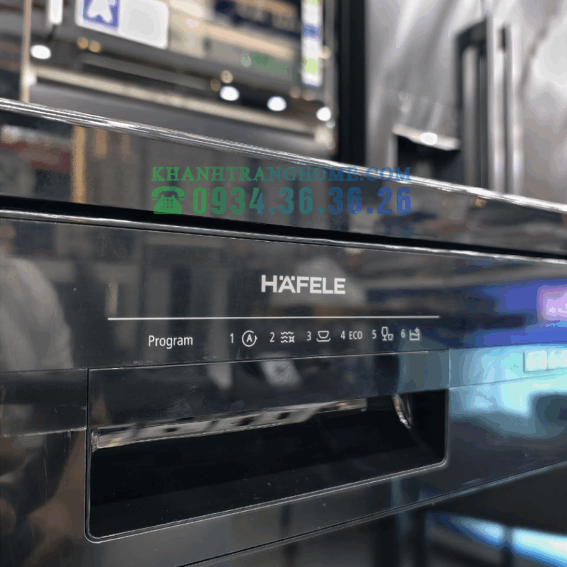 MÁY RỬA CHÉN ĐỘC LẬP HAFELE HDW F601B 535.29.670 - 41 MÁY RỬA CHÉN ĐỘC LẬP HAFELE HDW F601B 535.29.670