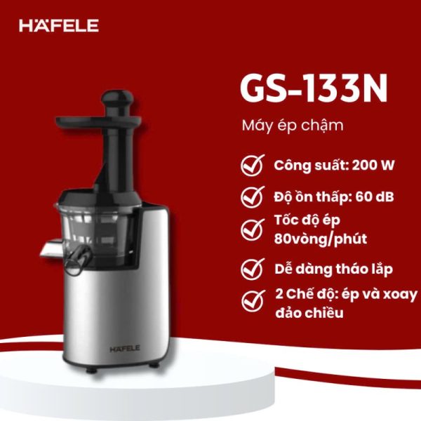 Máy ép chậm Hafele GS 133N