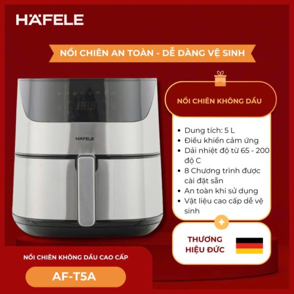 Nồi chiên không dầu Hafele AF T5A