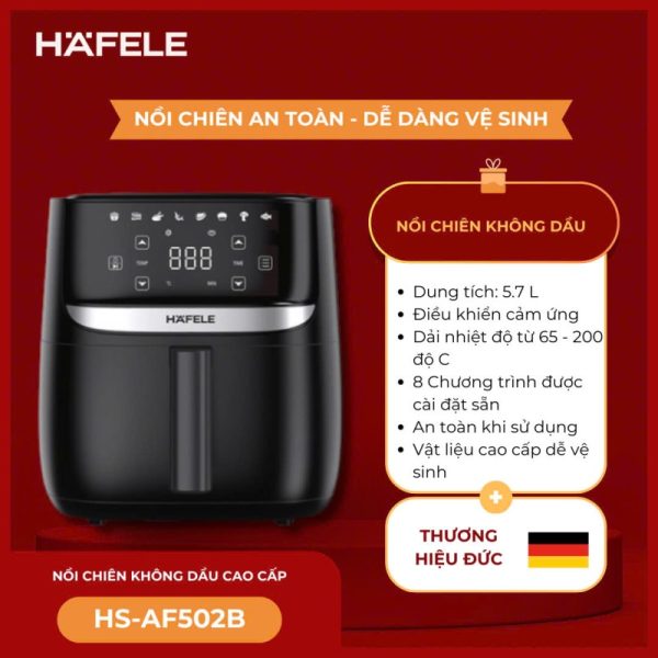 Nồi chiên không dầu Hafele HS AF502B