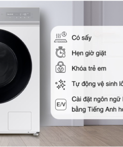 Máy giặt sấy Samsung Bespoke AI Inverter WD12BB944DGHSV - 13