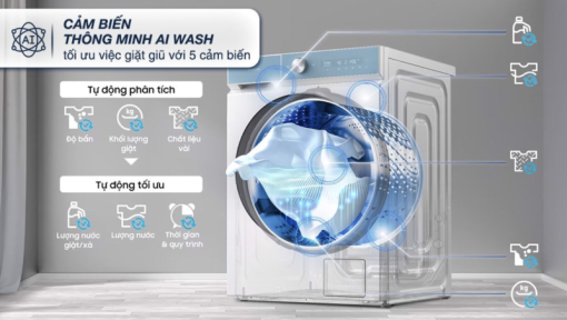 Máy giặt sấy Samsung Bespoke AI Inverter WD14BB944DGMSV - 7