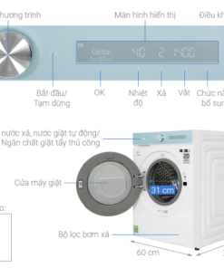 MÁY GIẶT SẤY SAMSUNG BESPOKE AI INVERTER WD14BB944DGMSV