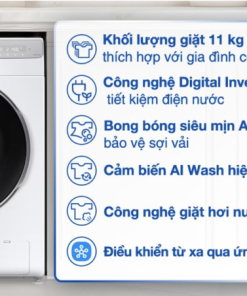 MÁY GIẶT SAMSUNG AI ECOBUBBLE INVERTER WW11CGP44DSHSV