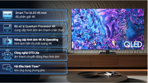 SMART TIVI QLED 4K 85 INCH SAMSUNG QA85Q70D