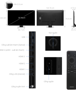 SMART TIVI QLED 4K 55 INCH SAMSUNG QA55Q80D