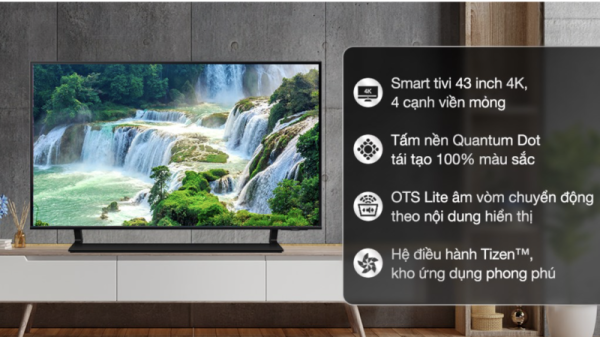 SMART TIVI QLED 4K 43 INCH SAMSUNG QA43Q60B