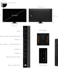 SMART TIVI QLED 4K 65 INCH SAMSUNG QA65Q80D