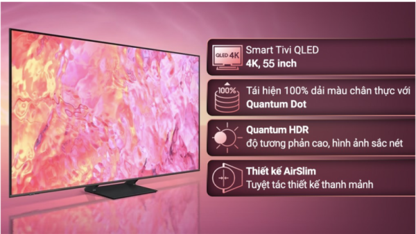 SMART TIVI QLED 4K 55 INCH SAMSUNG QA55Q60C