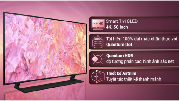 SMART TIVI QLED 4K 50 INCH SAMSUNG QA50Q60C