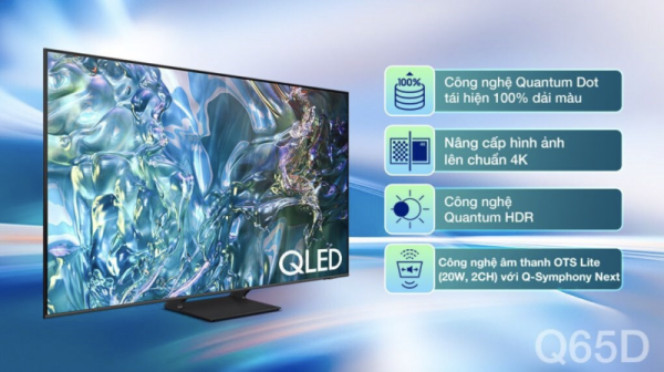 SMART TIVI QLED 4K 75 INCH SAMSUNG QA75Q65D