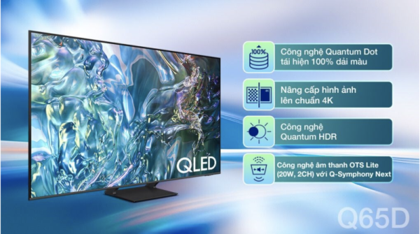 SMART TIVI QLED 4K 65 INCH SAMSUNG QA65Q65D