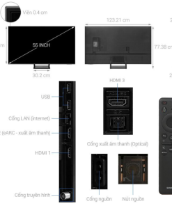 SMART TIVI QLED 4K 55 INCH SAMSUNG QA55Q65D