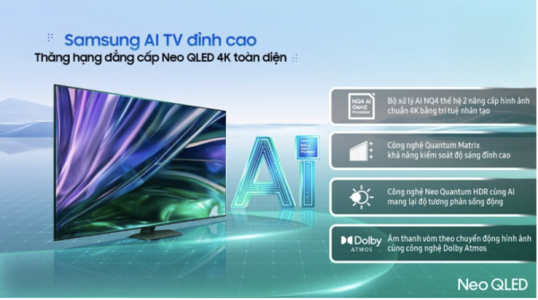 SMART TIVI NEO QLED 4K 55 INCH SAMSUNG QA55QN85D