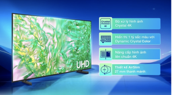 SMART TIVI 4K 85 INCH SAMSUNG UA85DU8000