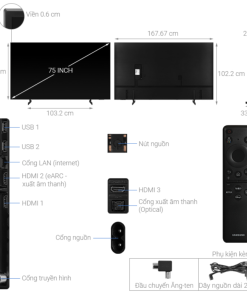 SMART TIVI 4K 75 INCH SAMSUNG UA75CU8000