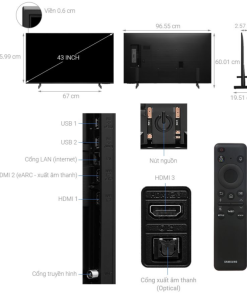 SMART TIVI 4K 43 INCH SAMSUNG UA43DU8000
