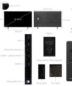 SMART TIVI 4K 55 INCH SAMSUNG UA55DU8000