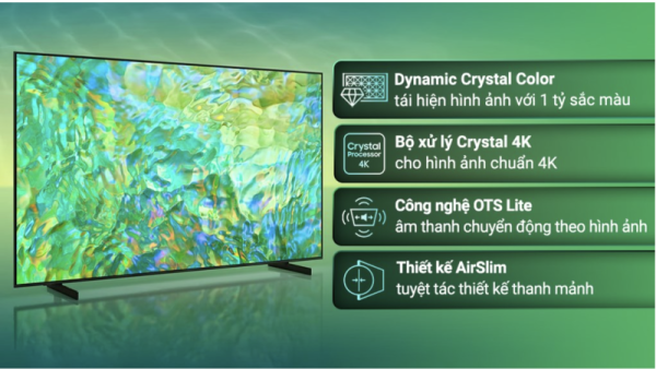 SMART TIVI 4K 65 INCH SAMSUNG UA65CU8000