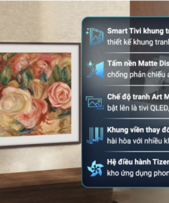 SMART TIVI KHUNG TRANH THE FRAME QLED 4K 75 INCH SAMSUNG QA75LS03D