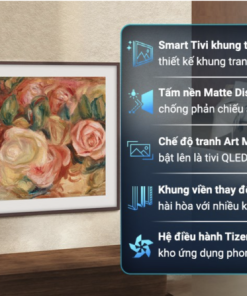 SMART TIVI KHUNG TRANH THE FRAME QLED 4K 65 INCH SAMSUNG QA65LS03D