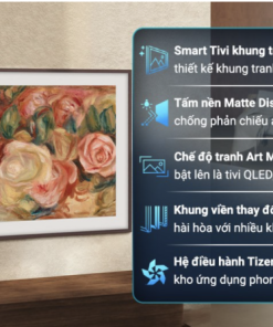 SMART TIVI KHUNG TRANH THE FRAME QLED 4K 50 INCH SAMSUNG QA55LS03D