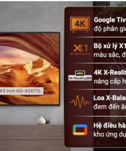 GOOGLE TIVI 4K 43 INCH SONY KD 43X77L