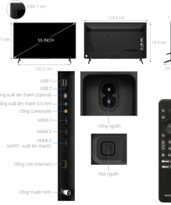 GOOGLE TIVI 4K 55 INCH SONY KD 55X77L