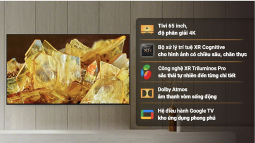 GOOGLE TIVI 4K 65 INCH SONY XR 65X90L