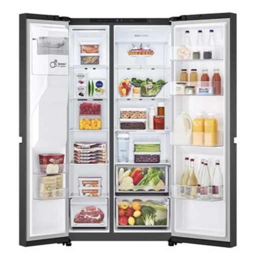 TỦ LẠNH LG INVERTER SIDE BY SIDE LSI63BLMA