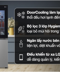 TỦ LẠNH LG INVERTER SIDE BY SIDE INSTAVIEW GR G257SV