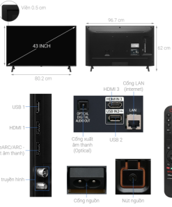SMART TIVI NANOCELL 4K 43 INCH LG 43NANO81TSA