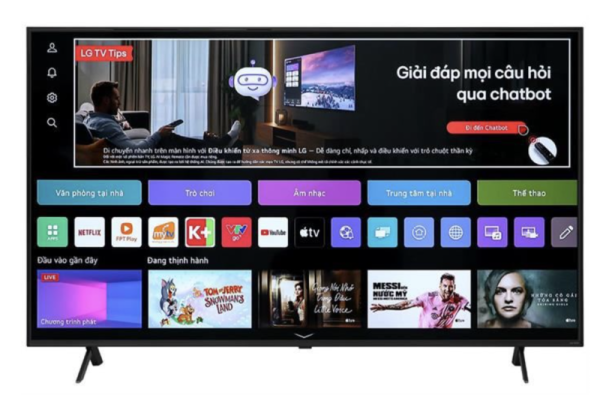 SMART TIVI QNED 4K 65 INCH LG 65QNED80TSA - 4