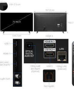 SMART TIVI NANOCELL 4K 75 INCH LG 75NANO81TSA