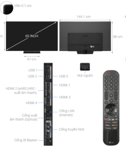 SMART TIVI OLED 4K 65 INCH LG 65C3PSA