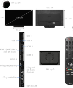 SMART TIVI OLED 4K 55 INCH LG 55C4PSA