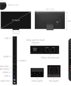 SMART TIVI QNED 4K 75 INCH LG 75QNED86TSA