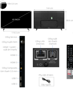 GOOGLE TIVI 4K 65 INCH TOSHIBA 65C350LP