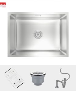 Chậu rửa bát 1 hố chống xước Konox KN6044SU Dekor - 25