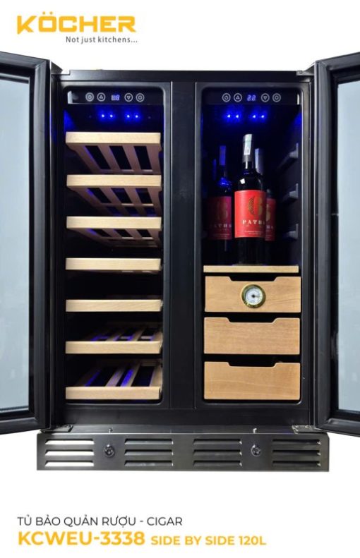 Tủ bảo quản rượu - Cigar Kocher CWEU-3338 - 13