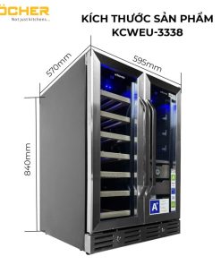 Tủ bảo quản rượu - Cigar Kocher CWEU-3338 - 20 Tủ bảo quản rượu - Cigar Kocher CWEU-3338 - 19