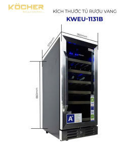 Tủ rượu vang Kocher KWEU-1131B - 18 Tủ rượu vang Kocher KWEU-1131B - 17